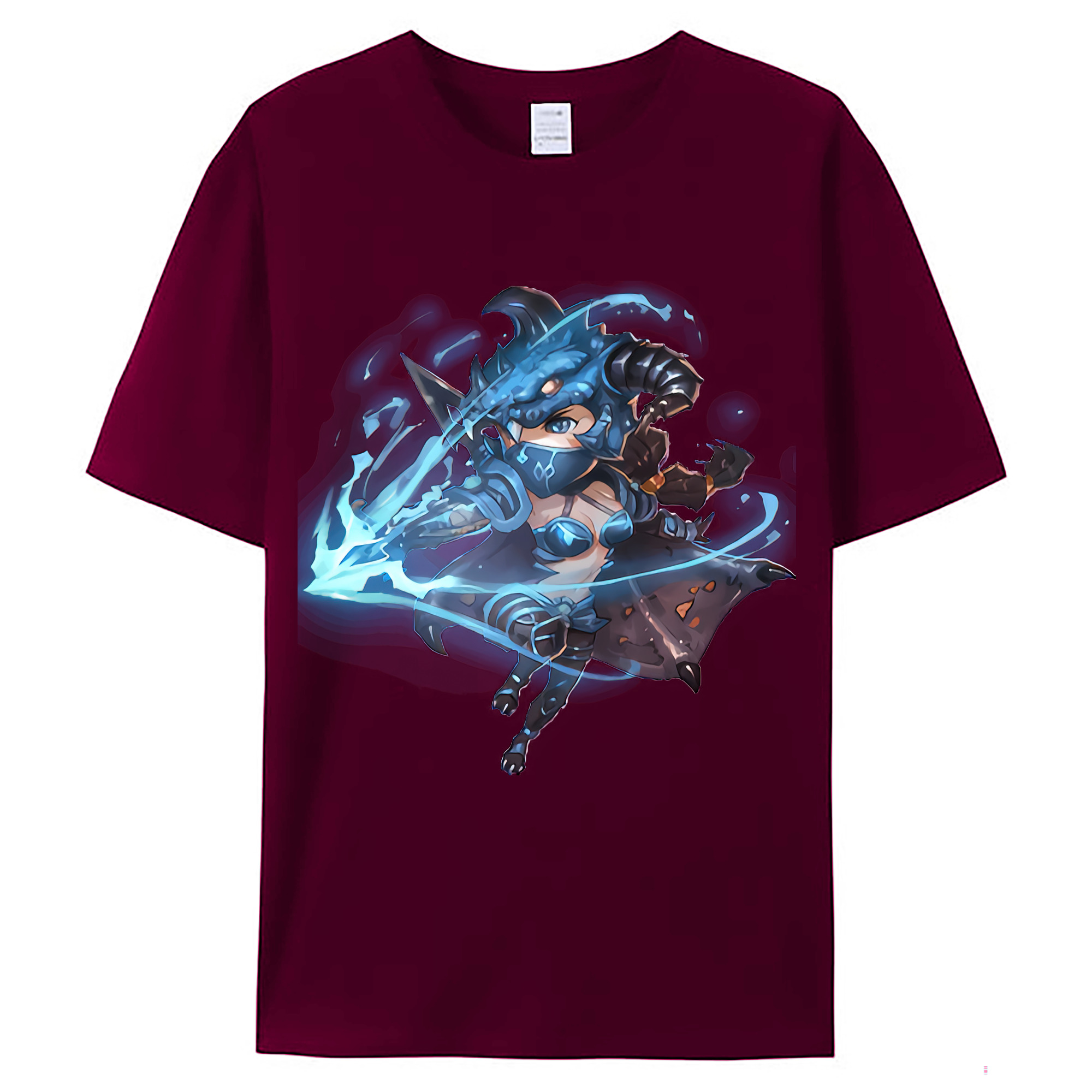 （画像用） リーグ・オブ・レジェンド League of Legends LOL レディースカジュアルプリントTシャツ（綿100％）
